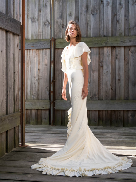 Arielle Avorio Wedding Dress Frontansicht